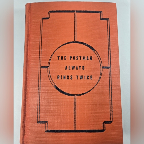 The Postman Always Rings Twice HC Book+DJ James M Cain 1938 Very Good Condition - Picture 3 of 10